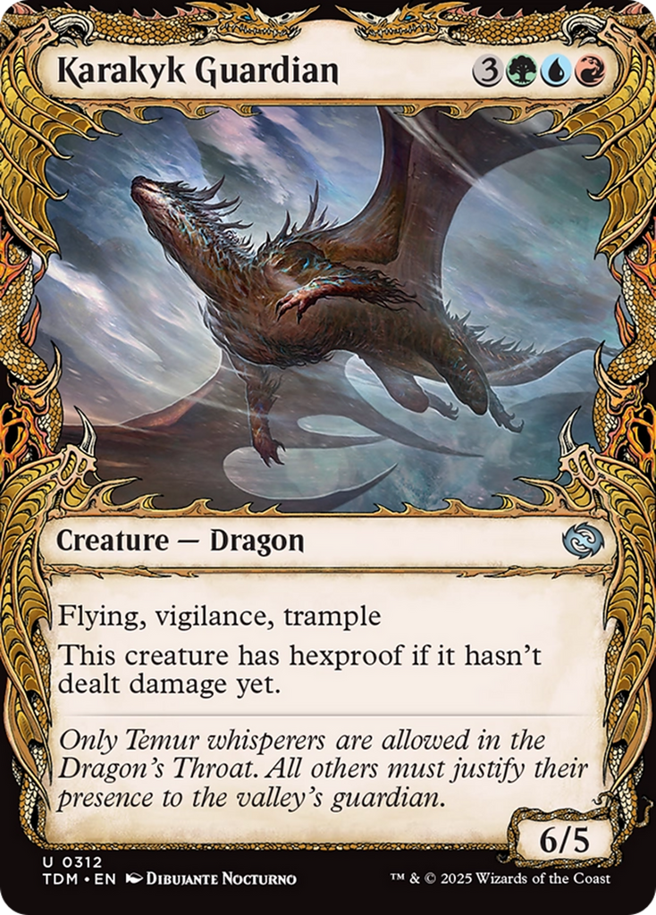 Karakyk Guardian (Showcase) [Tarkir: Dragonstorm]
