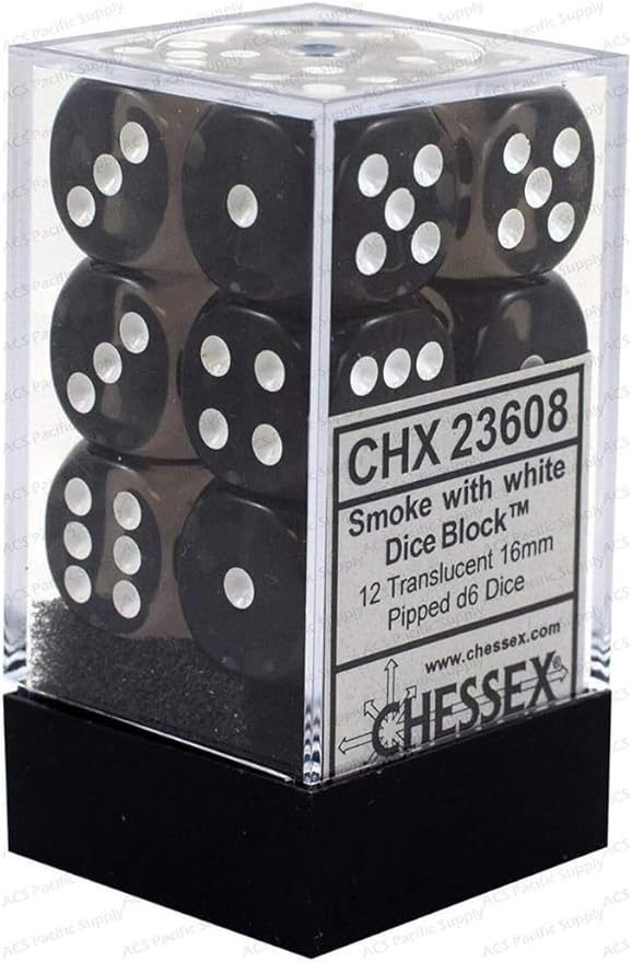 Chessex smoke/white