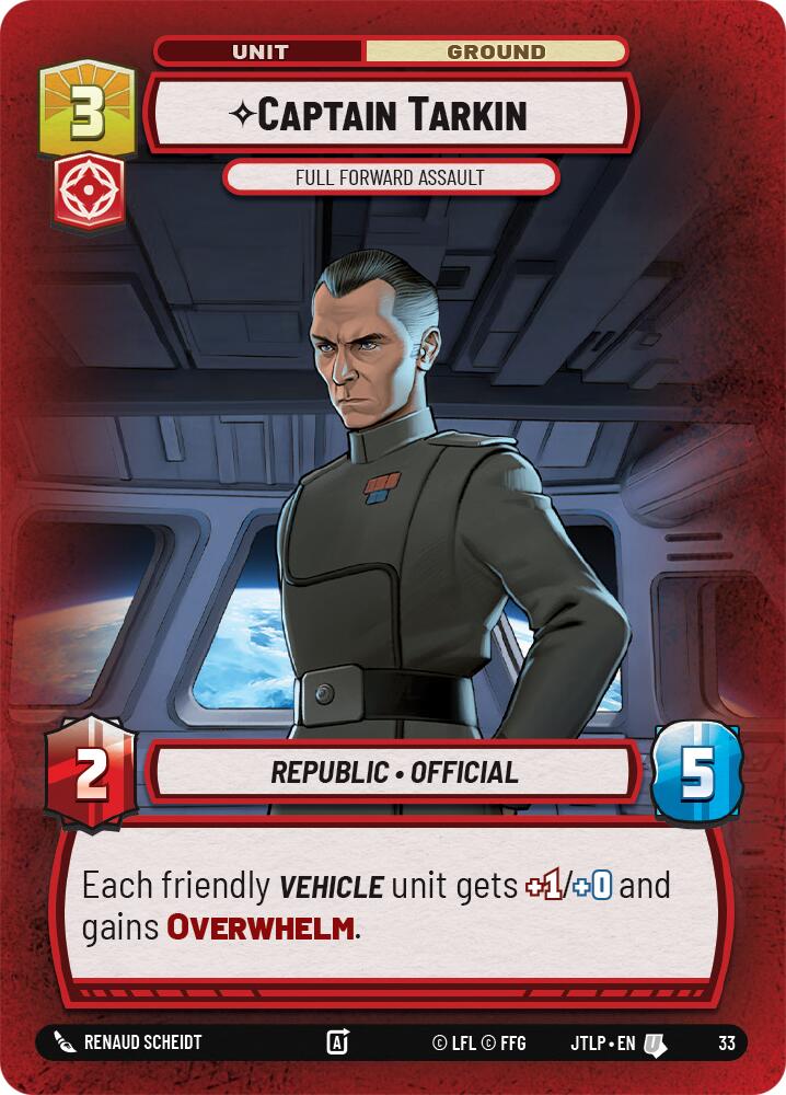 Captain Tarkin - Full Forward Assault (33) (33) [Jump to Lightspeed: Weekly Play]