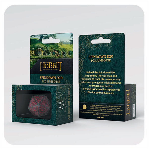 The Hobbit TCG: Lunaris - Jumbo D20 Spindown Dice