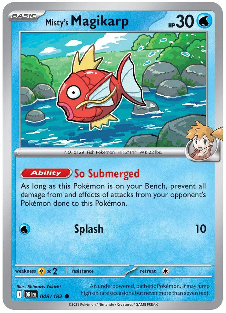 Misty's Magikarp (048/182) [Scarlet & Violet: Destined Rivals]