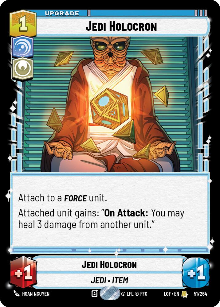 Jedi Holocron (51/264) (51/264) [Legends of the Force]