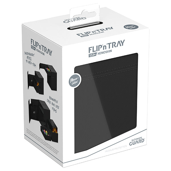 Flip´n´Tray 133+ Standard Size Monocolor- Black