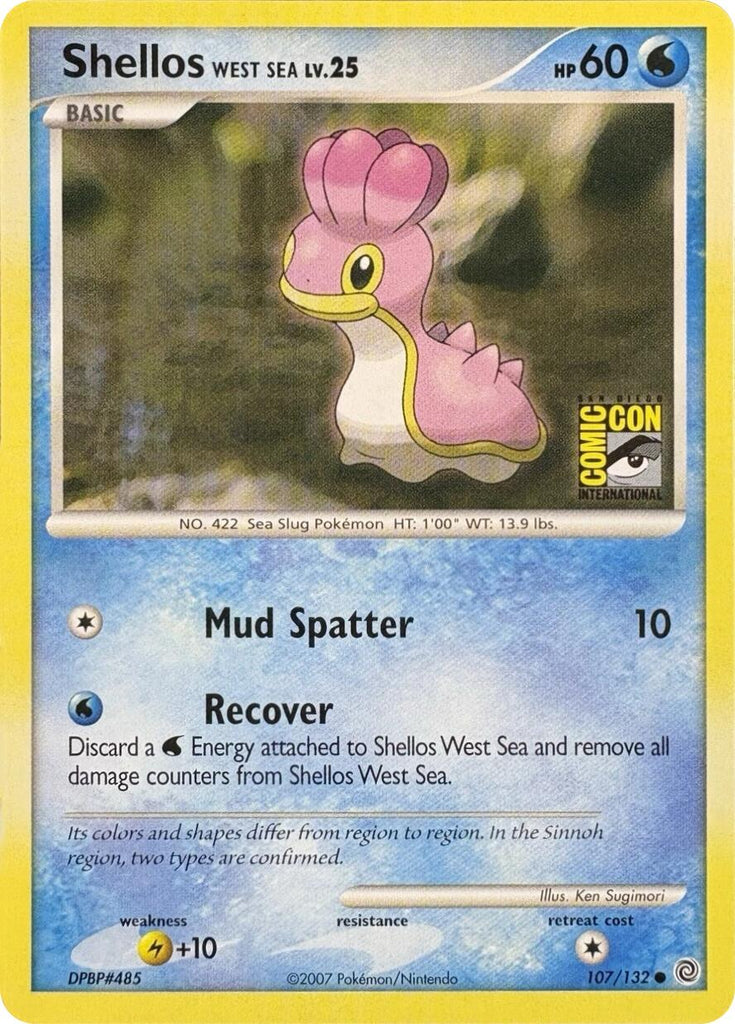 Shellos West Sea (107/132) (SDCC 2007) [Miscellaneous Cards]