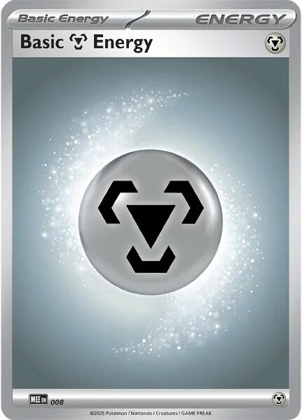 Basic Metal Energy - 008 [Mega Evolution Energies]
