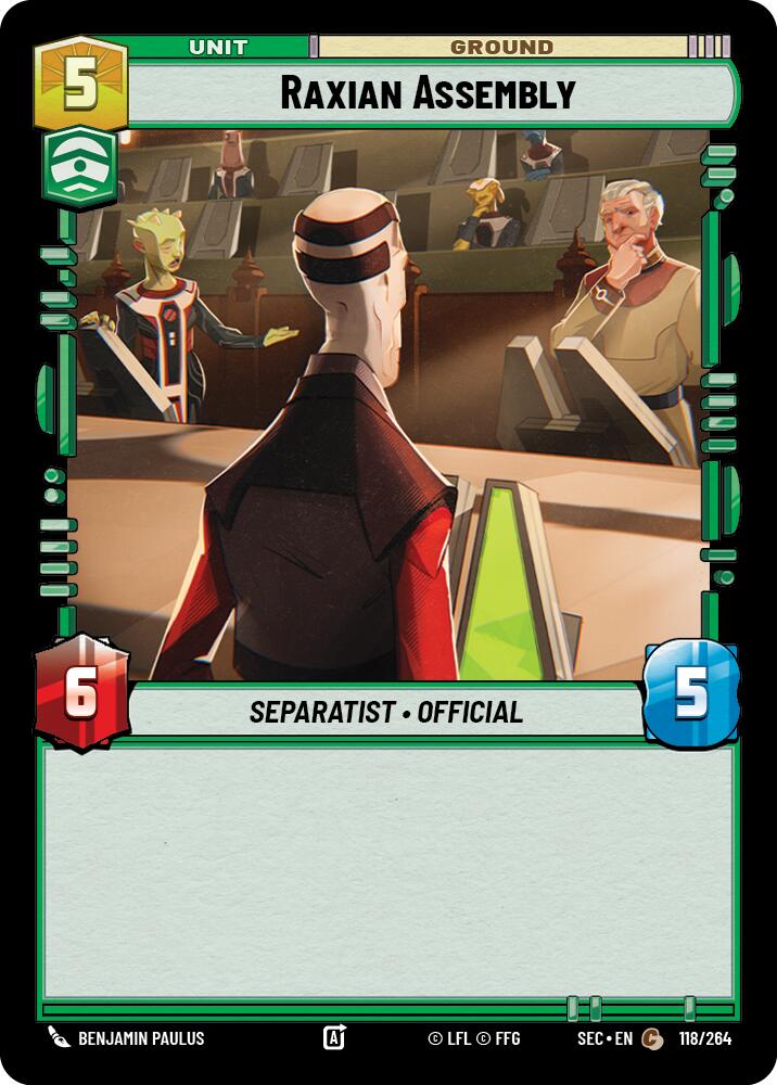 Raxian Assembly (118/264) (118/264) [Secrets of Power]