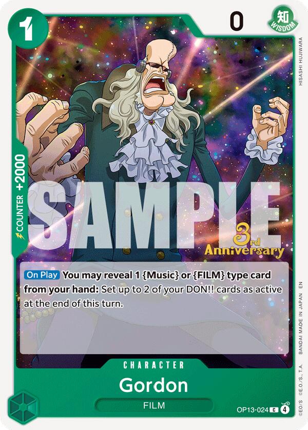 Gordon [Carrying On His Will: 3rd Anniversary Tournament Cards]