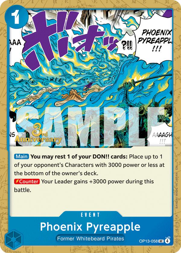Phoenix Pyreapple [Carrying On His Will: 3rd Anniversary Tournament Cards]