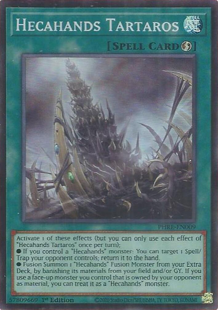 Hecahands Tartaros (Super Rare) [PHRE-EN009] Super Rare