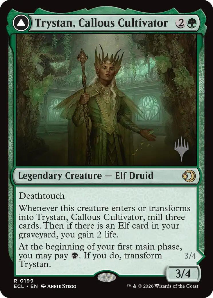Trystan, Callous Cultivator [Lorwyn Eclipsed Promos]