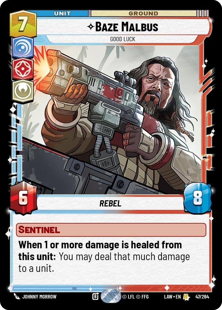 Baze Malbus - Good Luck (47/264) (47/264) [A Lawless Time]