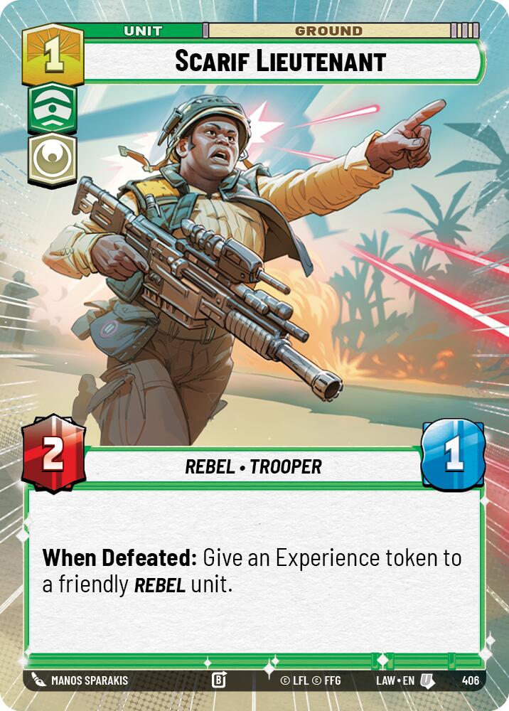 Scarif Lieutenant (406) (Hyperspace) (406) [A Lawless Time]