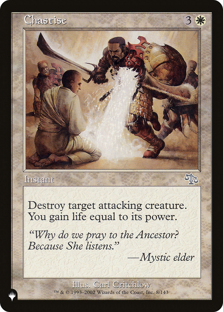 Chastise [The List]
