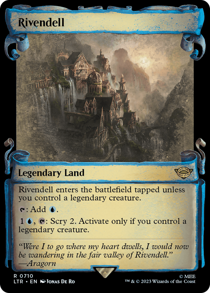 Rivendell [The Lord of the Rings: Tales of Middle-Earth Showcase Scrolls]
