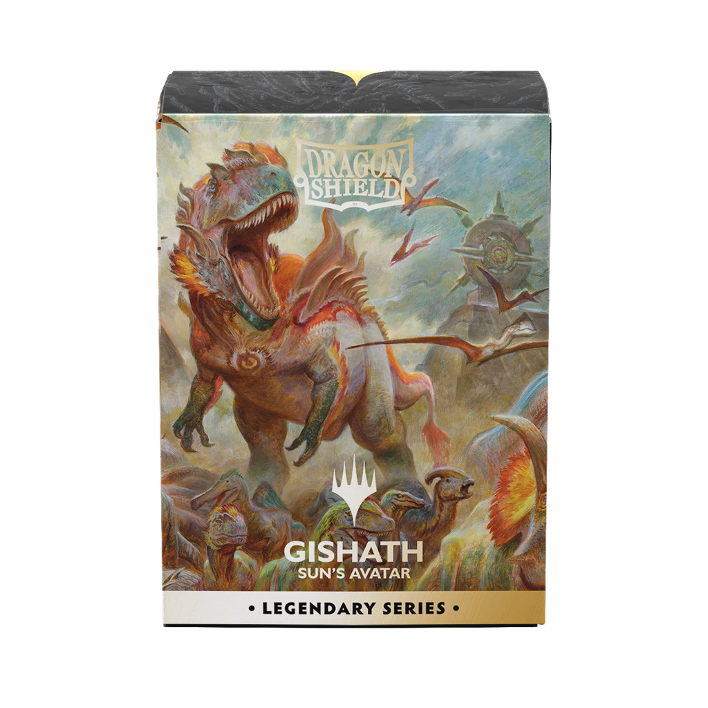 Dragon Shield: Standard 100ct Art Sleeves - Gishath, Sun s Avatar