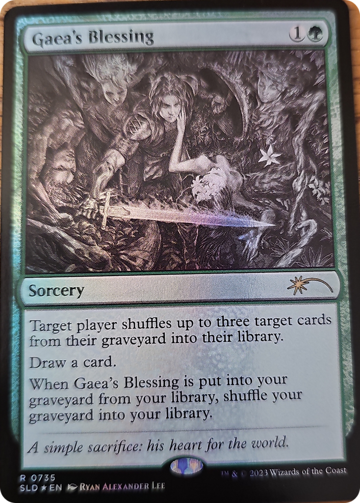 Gaea's Blessing (Sketch Showcase) [Secret Lair Drop Series]