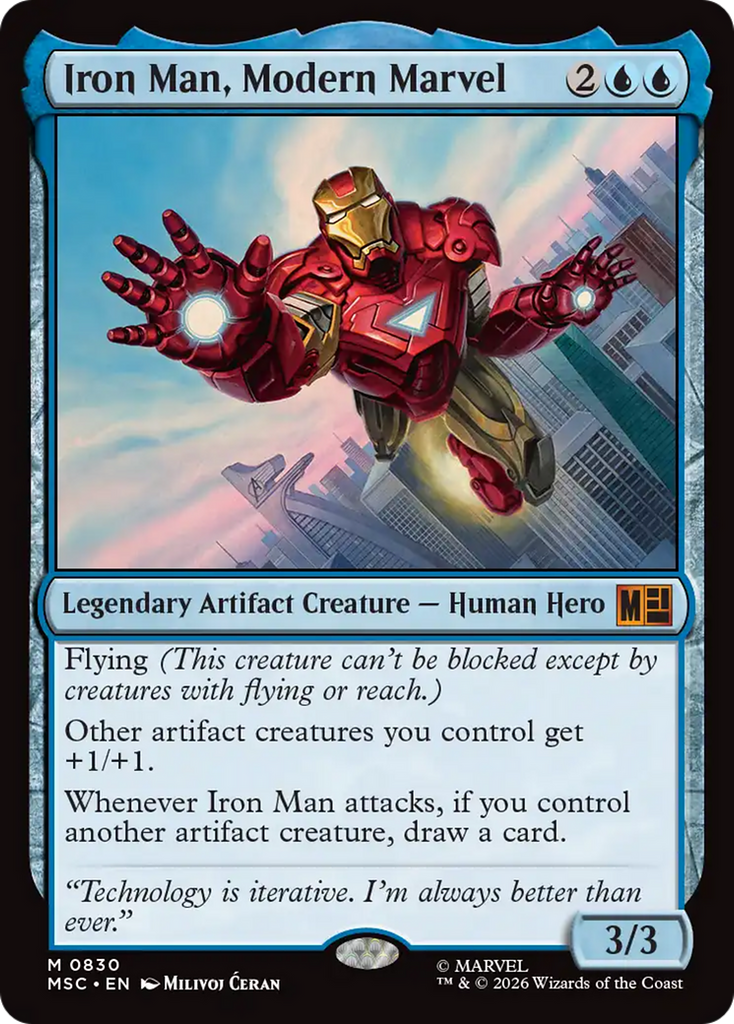 Iron Man, Modern Marvel [Marvel Super Heroes Commander]