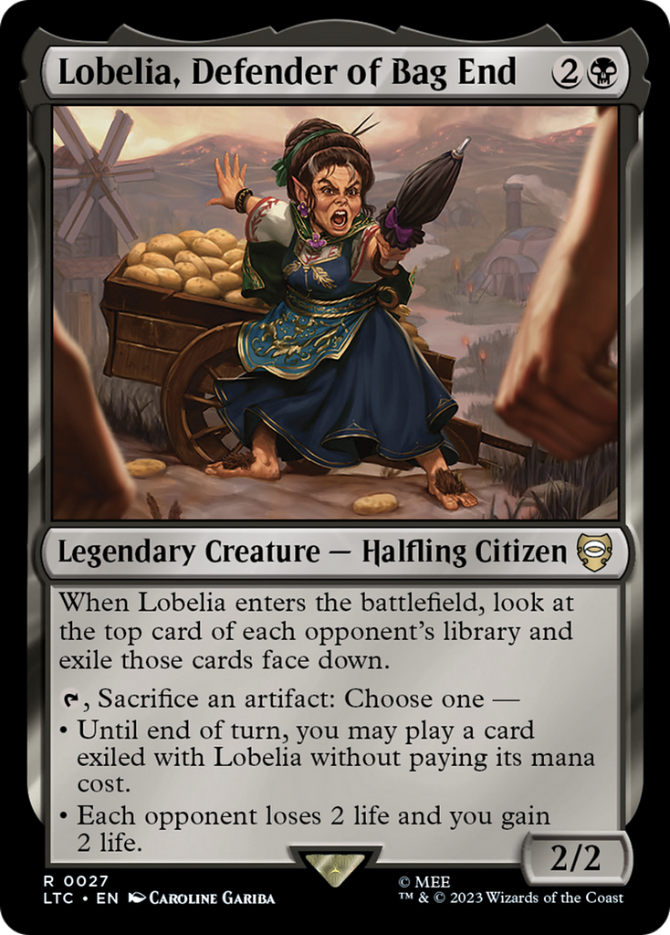 Lobelia, Defender of Bag End [The Lord of the Rings: Tales of Middle-Earth Commander]
