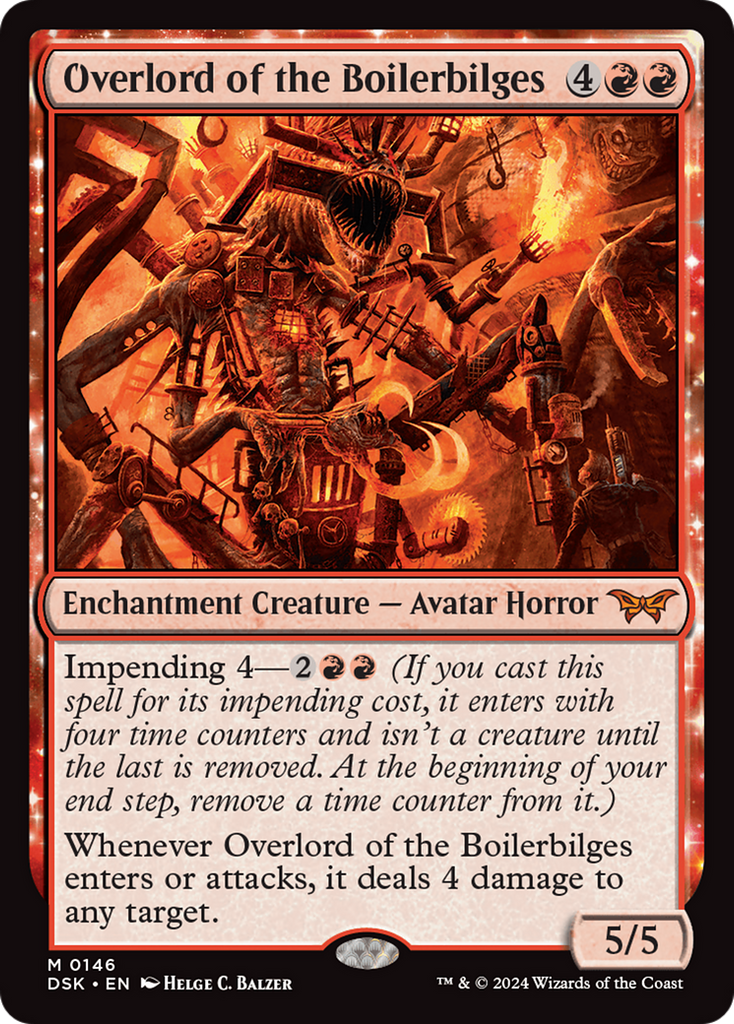 mtg duskmourn card price Overlord of the Balemurk - Duskmourn: House of Horror
