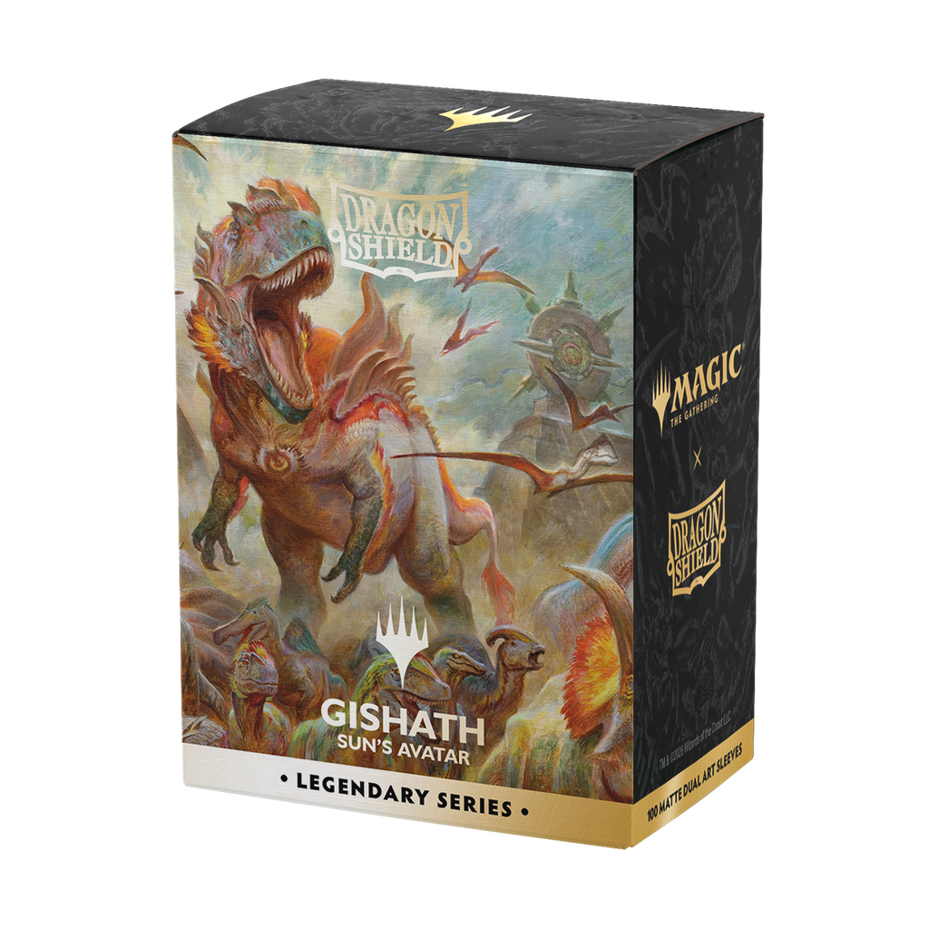 Dragon Shield: Standard 100ct Art Sleeves - Gishath, Sun s Avatar
