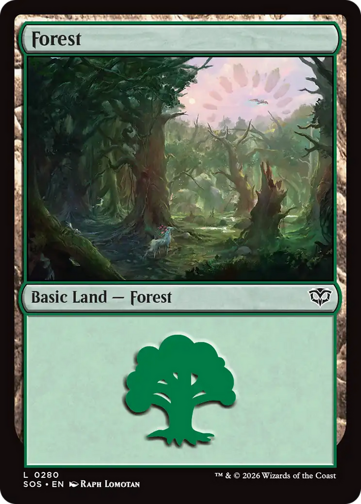 Forest (0280) [Secrets of Strixhaven]