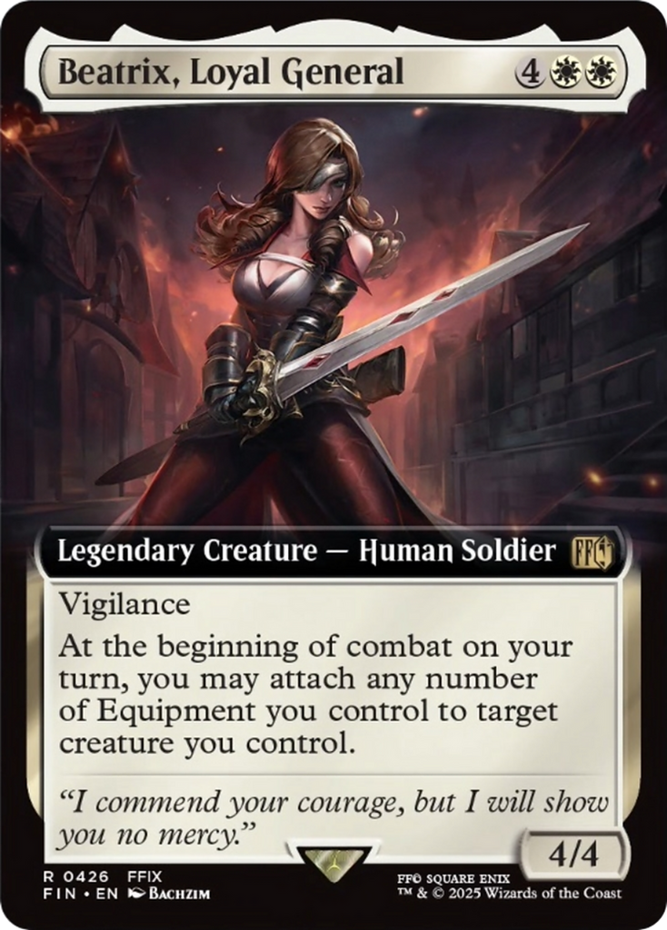 Beatrix, Loyal General (Extended Art) [FINAL FANTASY]