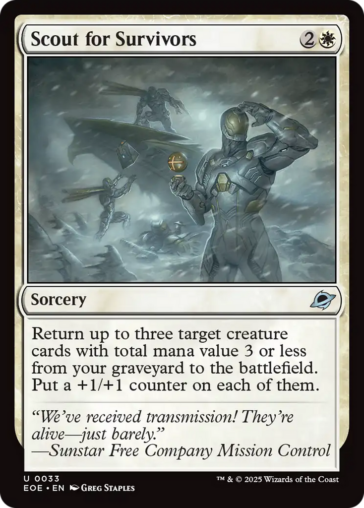Scout for Survivors [Edge of Eternities]