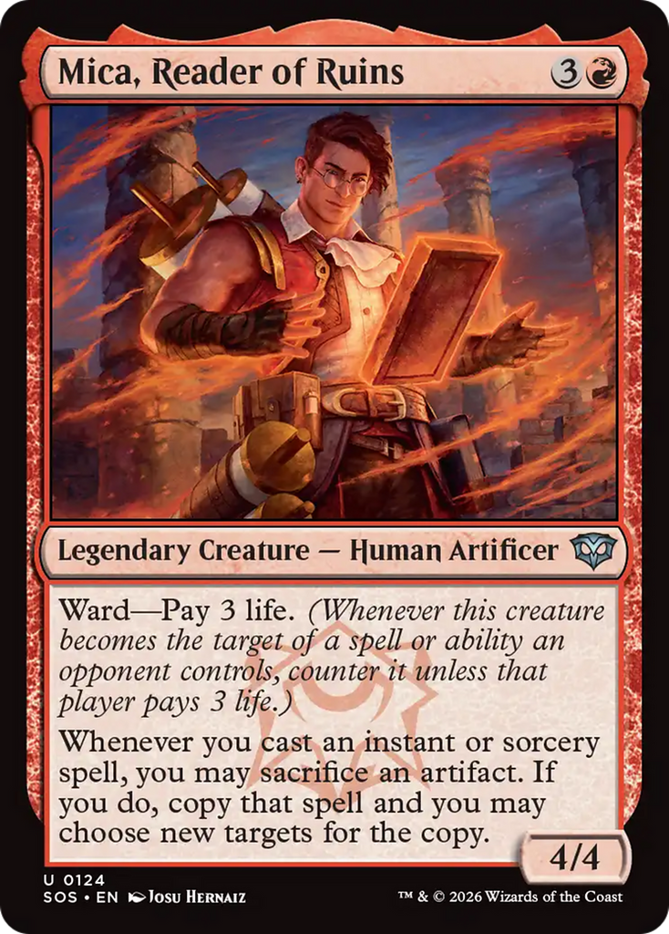 Mica, Reader of Ruins [Secrets of Strixhaven]