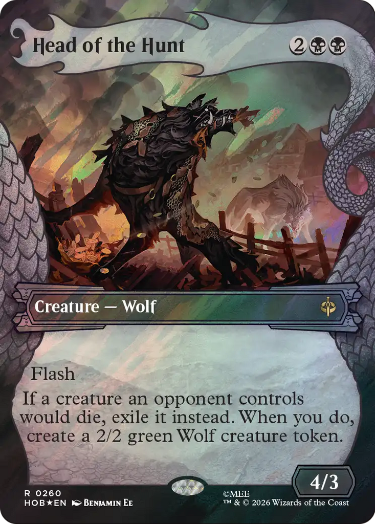 Head of the Hunt (Showcase) (Surge Foil) [The Hobbit]