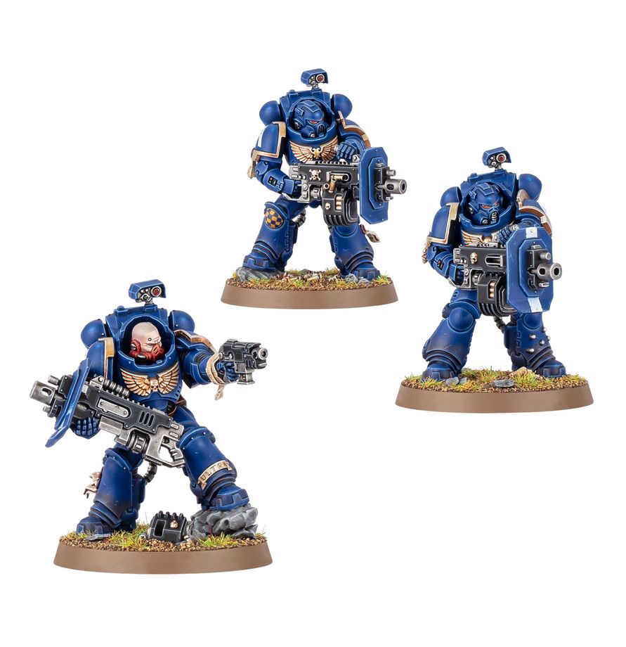 Space Marine: eradicator Squad with Heavy Bolters