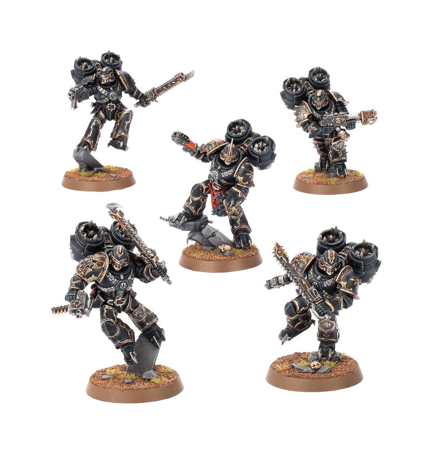Chaos space marines: Raptors