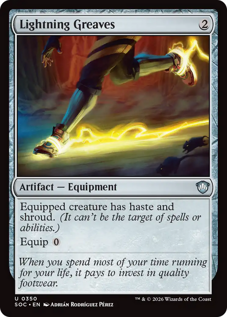 Lightning Greaves [Secrets of Strixhaven Commander]