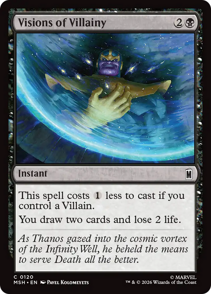 Visions of Villainy [Marvel Super Heroes]