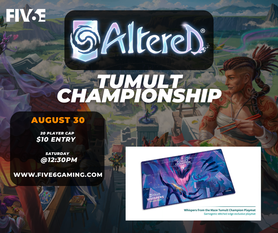 Altered Whispers from the Mazes Tumult Championship