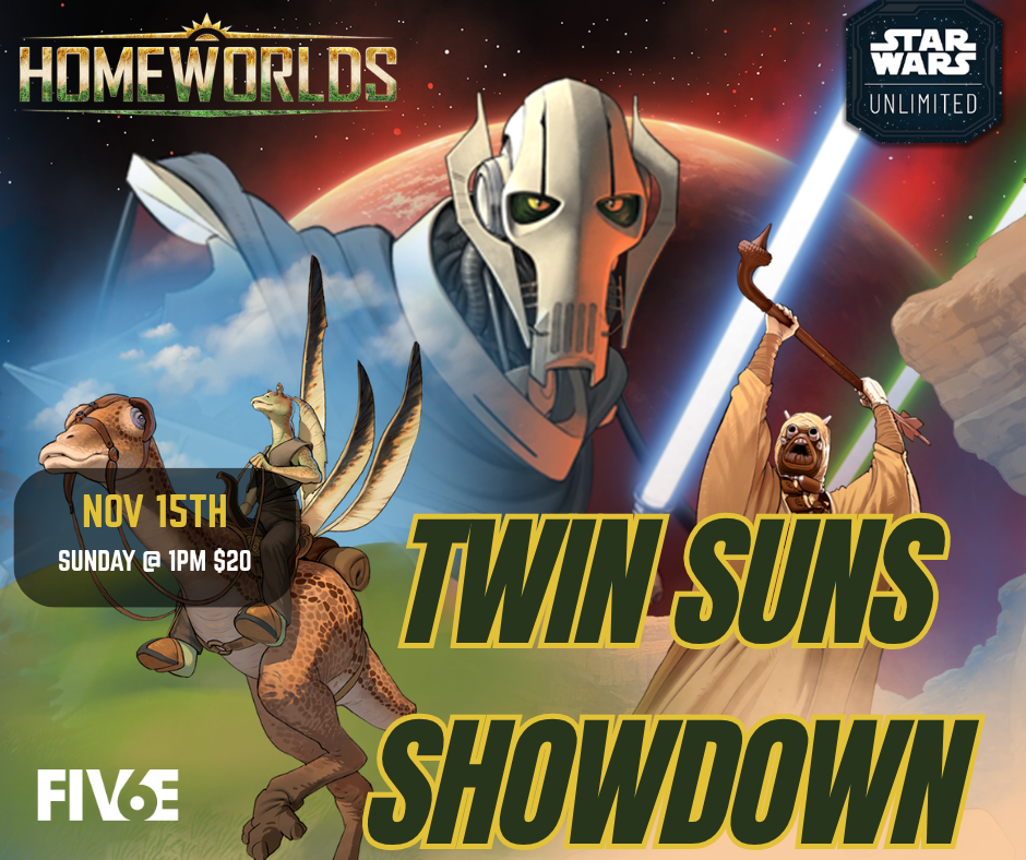 November SWU Twin Suns Showdown
