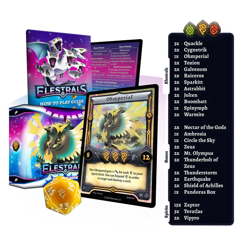 Elestrals Starter Deck 1st Edition- Ohmperial