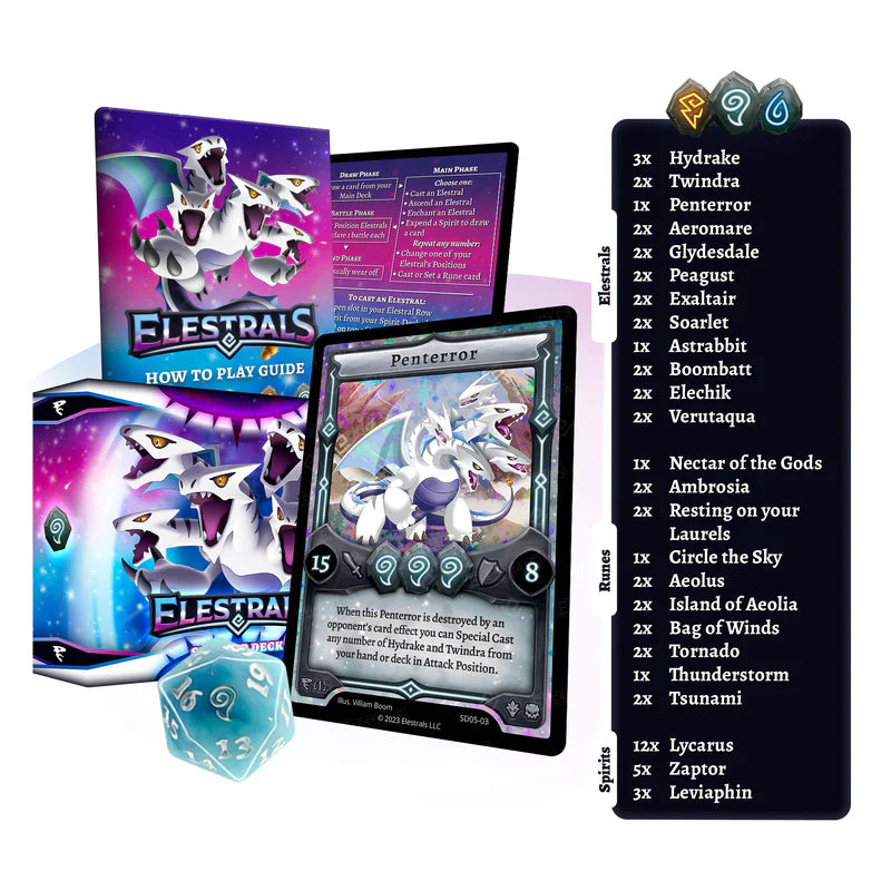 Elestrals Starter Deck 1st Edition- Penterror