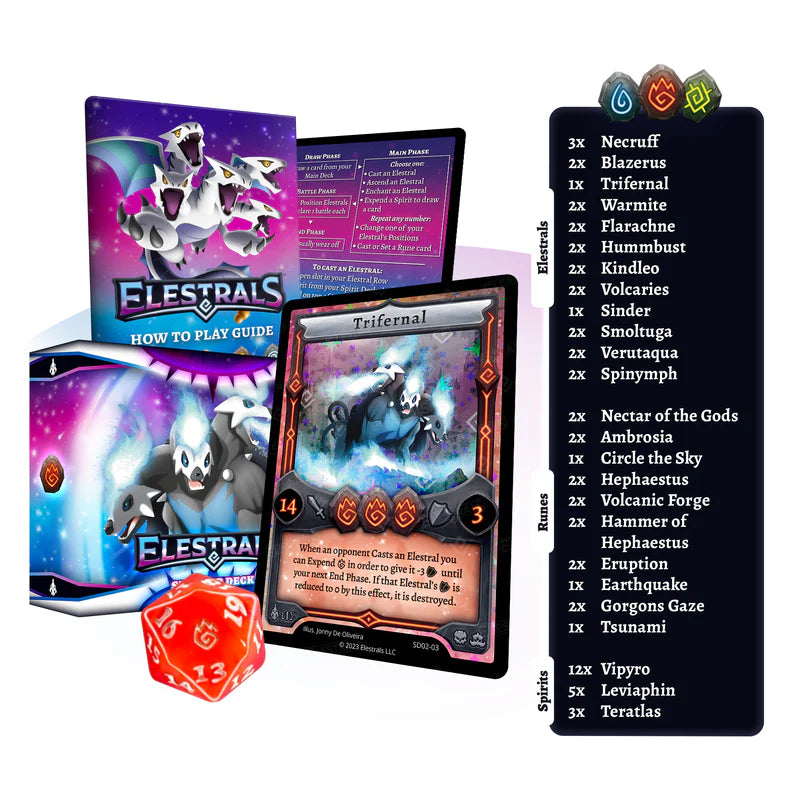 Elestrals Starter Deck 1st Edition- Trifernal