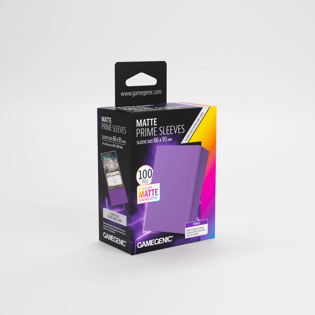 MATTE Prime Sleeves: Purple