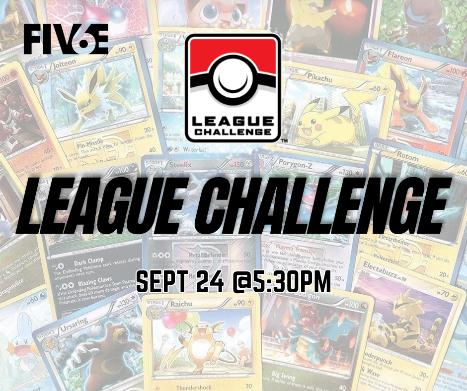 September Pokémon League Challenge