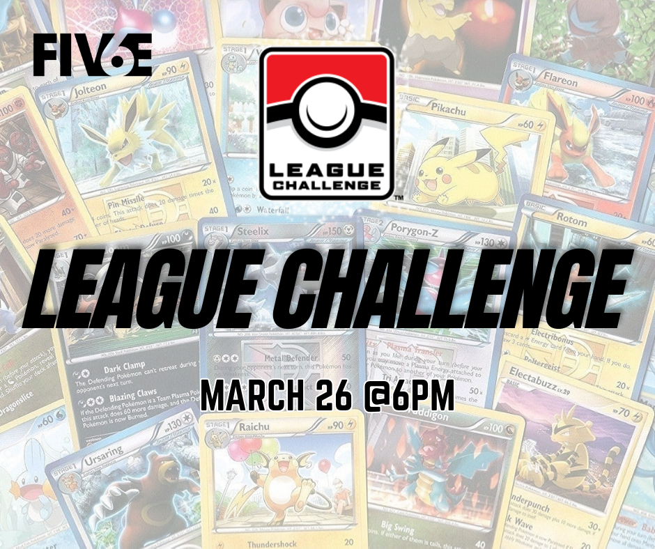 March Pokémon League Challenge