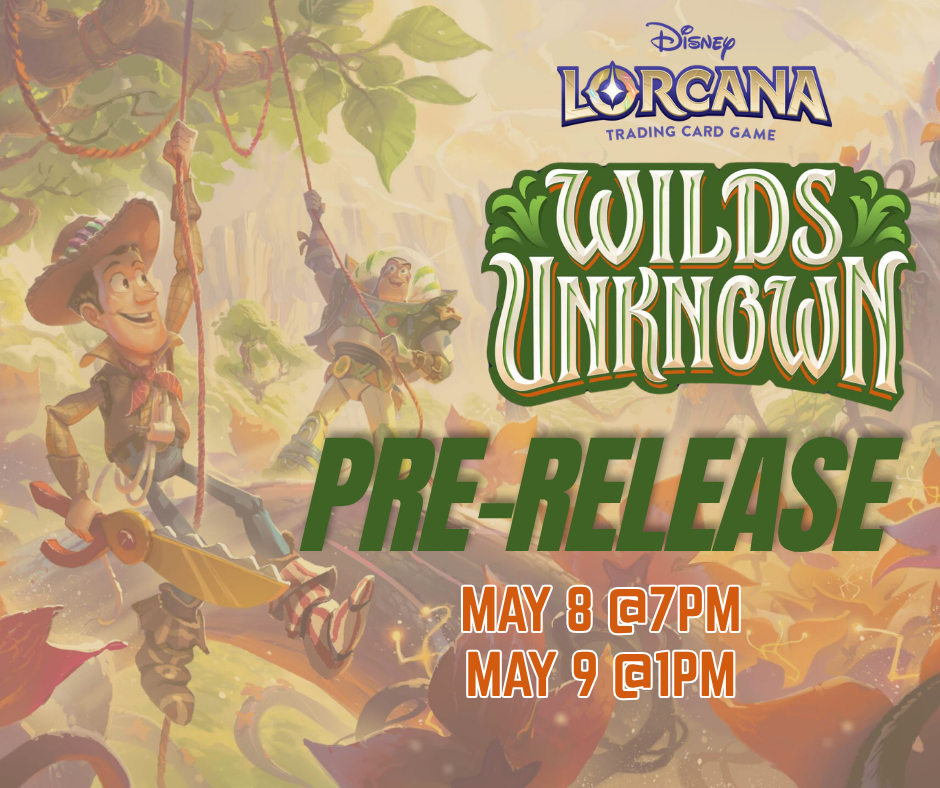 Lorcana Wilds Unknown Pre Release