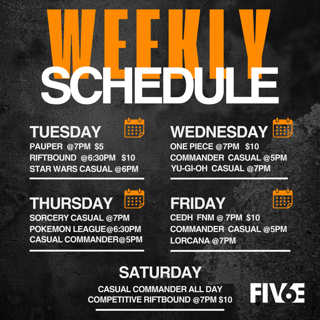 Weekly Events