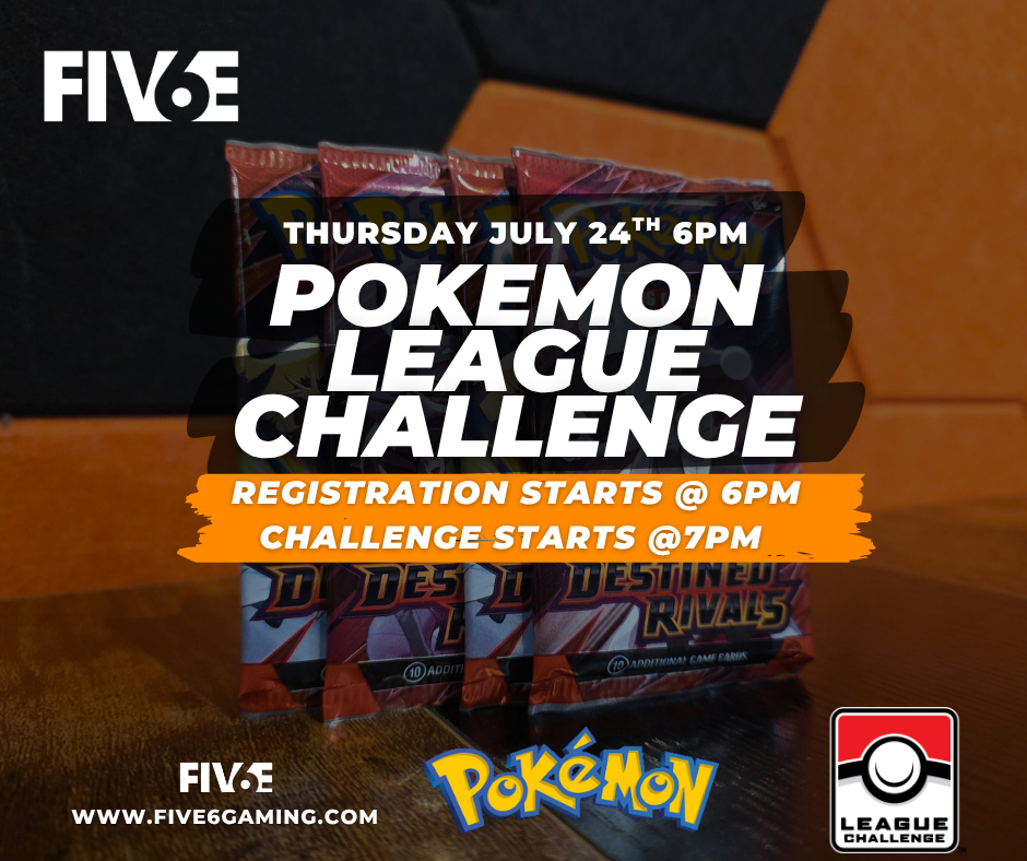 July 25 Pokémon League Challenge