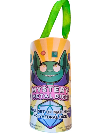 Metal Mystery Dice Set