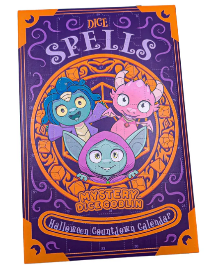 Mystery Dice Goblin Halloween Calendar