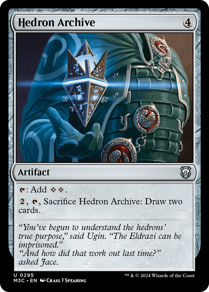 Hedron Archive (Ripple Foil) [Modern Horizons 3 Commander]
