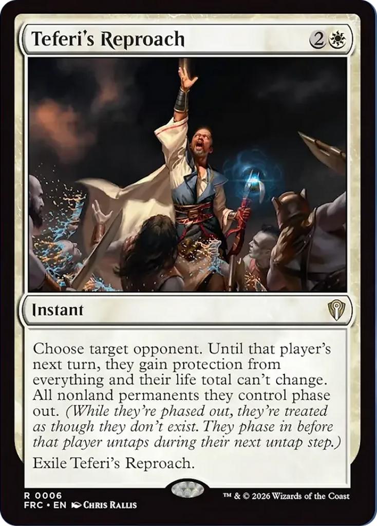 Teferi's Reproach [Reality Fracture Commander]