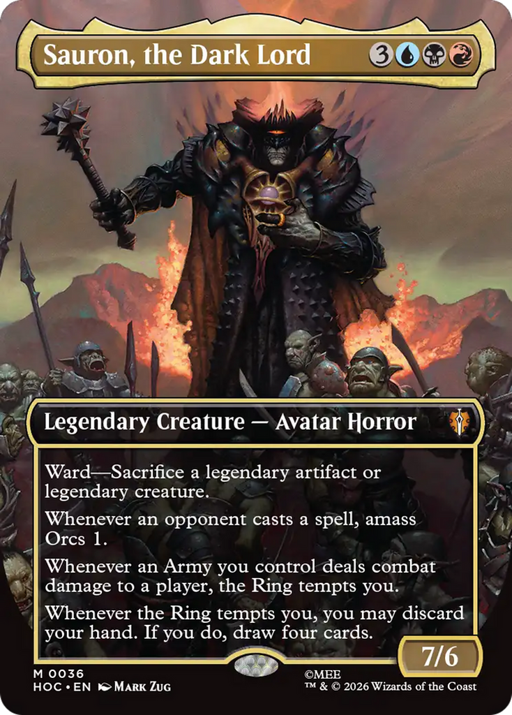 Sauron, the Dark Lord (Borderless) [The Hobbit: Eternal-Legal]