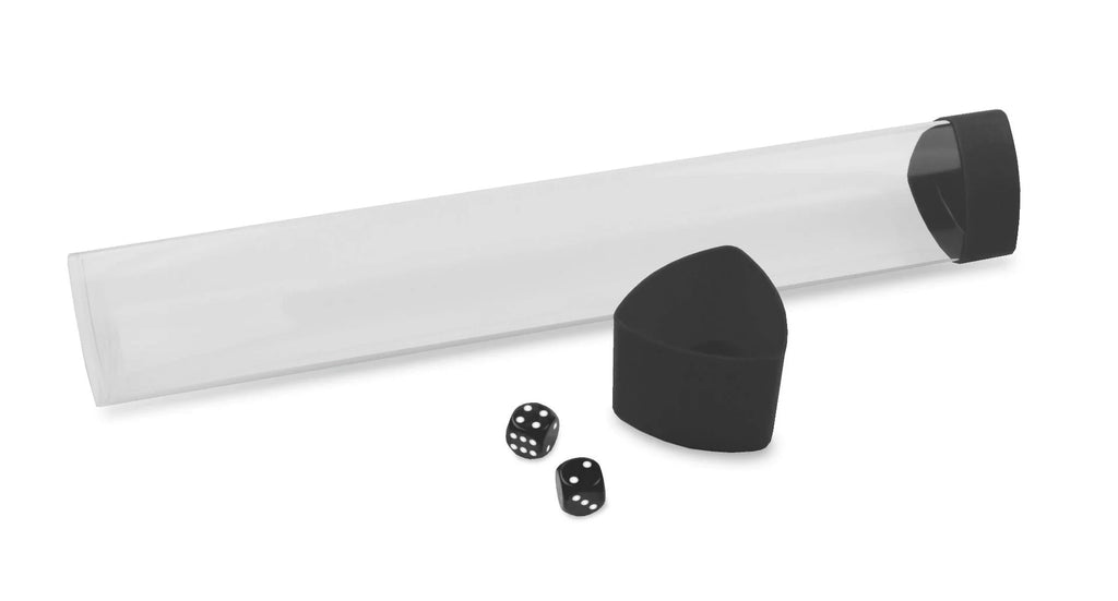 Clear Playmat Tube w/Black Caps